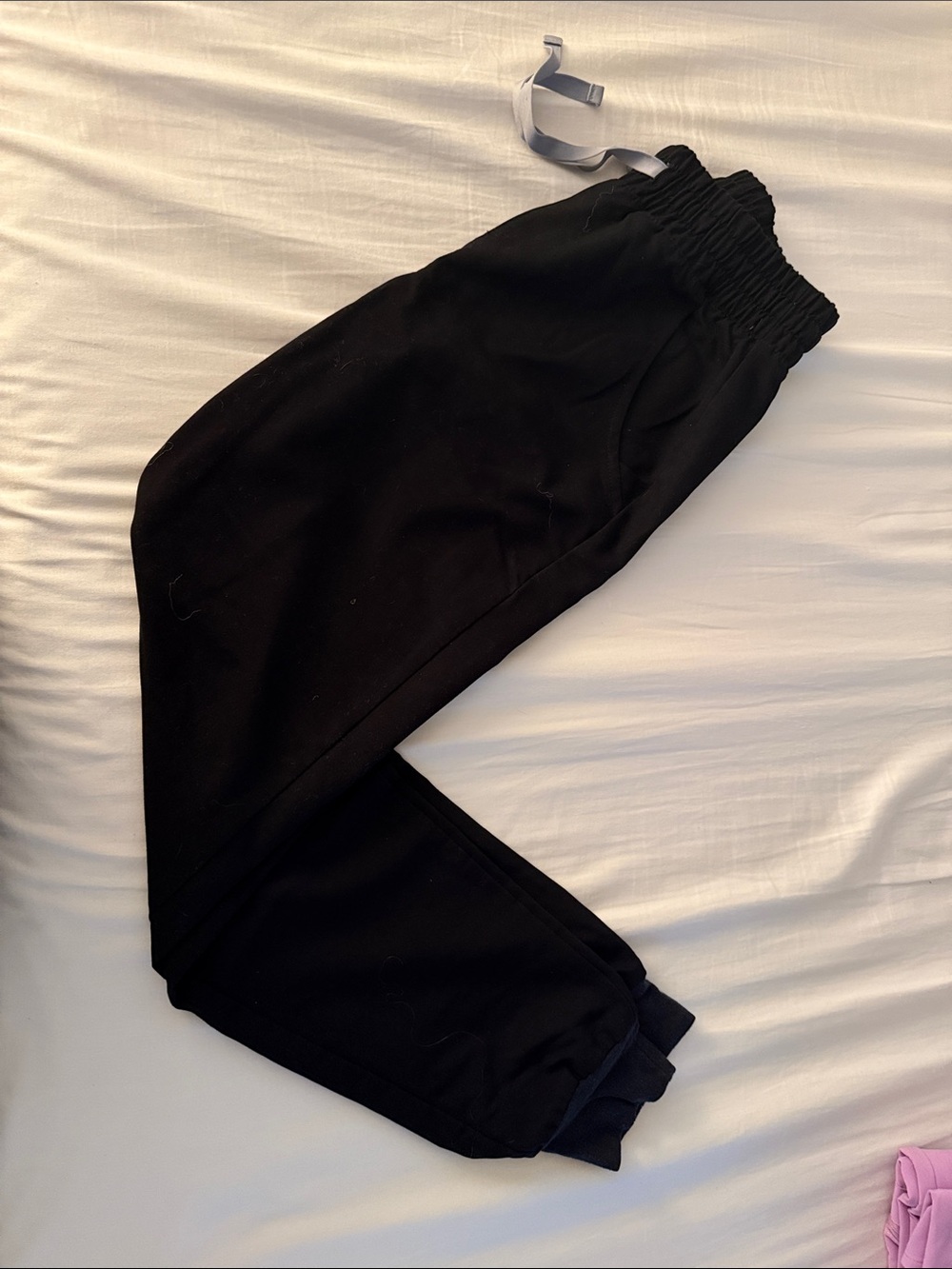 Figs Black High Waisted Zamora Jogger Scrub Pants